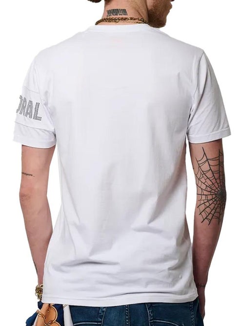 T-Shirt Branco Kaporal BARNYH para Homem - Kiabi