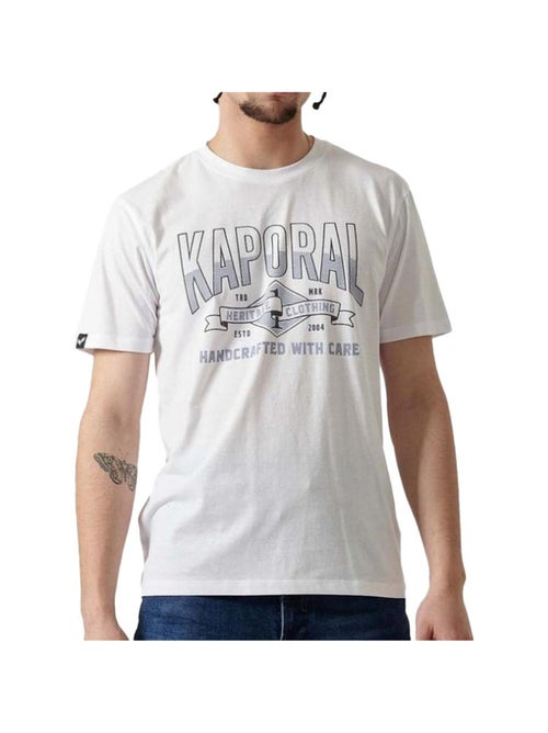 T-Shirt Branco Kaporal BRODI para Homem - Kiabi T-Shirt Branco Kaporal BRODI para Homem - Kiabi