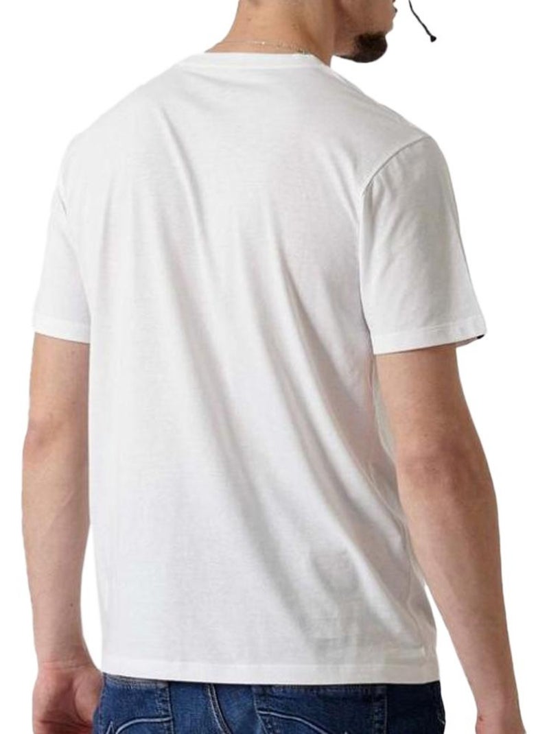 T-Shirt Branco Kaporal BRODI para Homem Branco - Kiabi