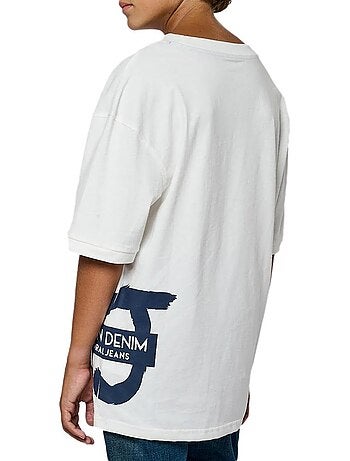 T-Shirt Branco Kaporal MARCO para Rapaz