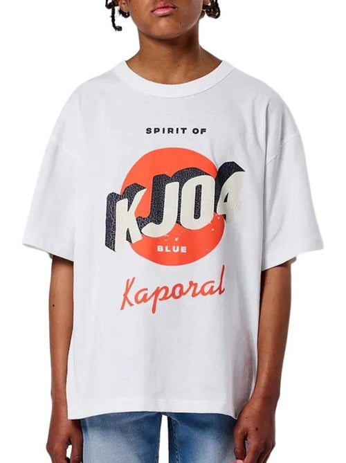 T-shirt Branco Kaporal OBAX para Rapaz - Kiabi T-shirt Branco Kaporal OBAX para Rapaz - Kiabi
