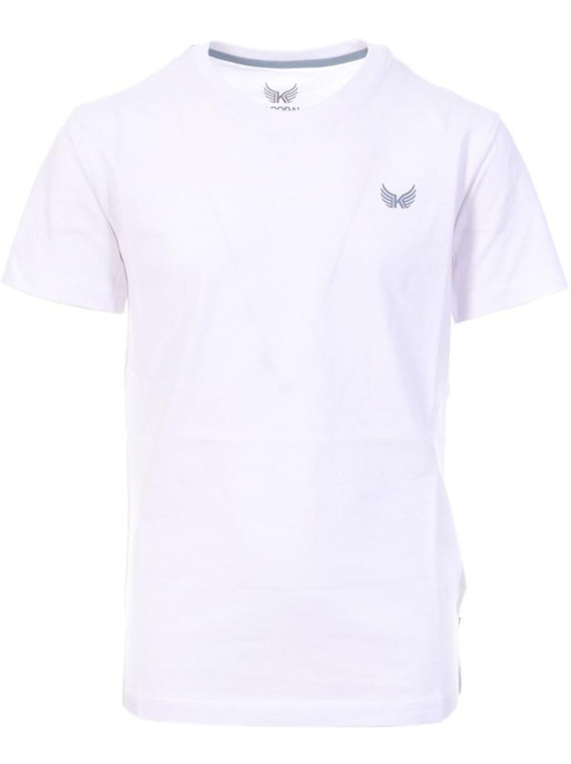 T-Shirt Branco Kaporal ORYE para Rapaz Branco - Kiabi