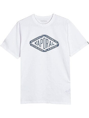 T-Shirt Branco Kaporal RAZ para Homem