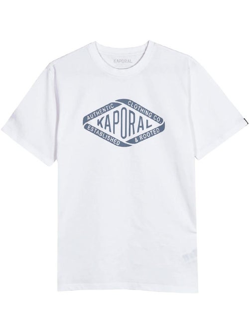 T-Shirt Branco Kaporal RAZ para Homem - Kiabi
