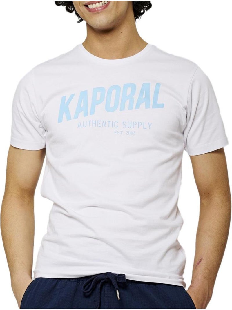 T-Shirt Branco Kaporal RYZZ para Homem Branco - Kiabi