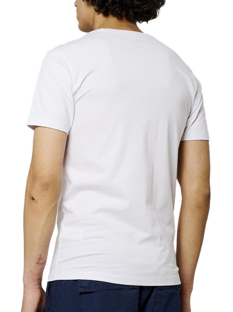 T-Shirt Branco Kaporal RYZZ para Homem Branco - Kiabi