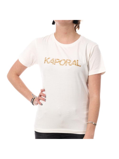 T-shirt Branco Kaporal SELORH para Mulher - Kiabi