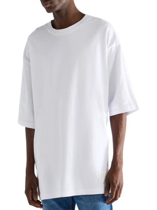 T-Shirt Branco Kaporal SOPER para Homem - Kiabi