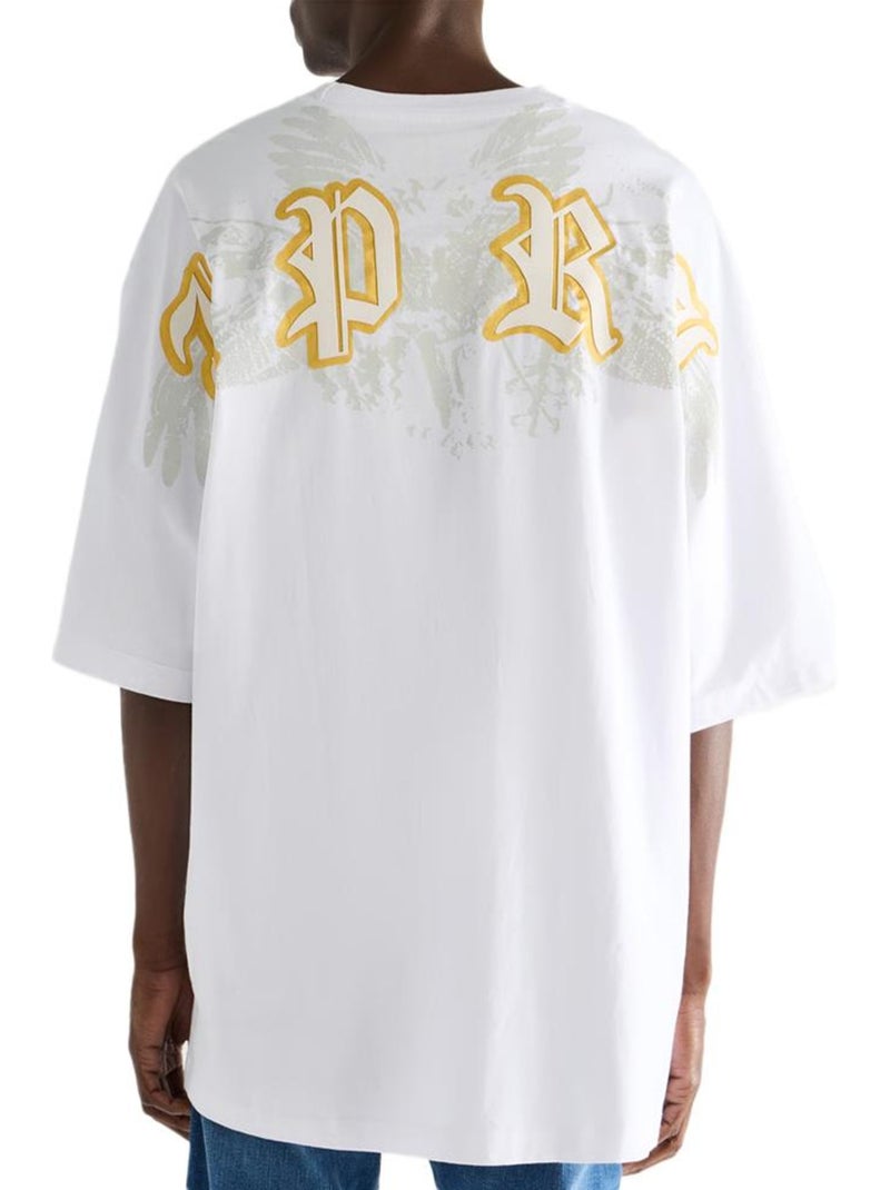 T-Shirt Branco Kaporal SOPER para Homem Branco - Kiabi