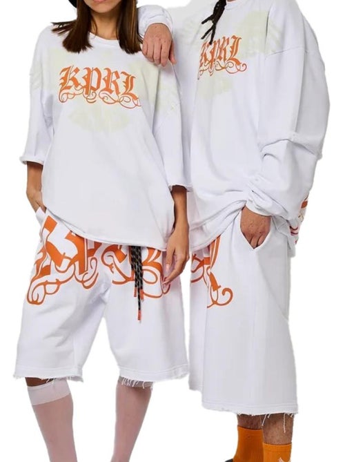 T-shirt branco kaporal vorboh para homem - Kiabi T-shirt branco kaporal vorboh para homem - Kiabi