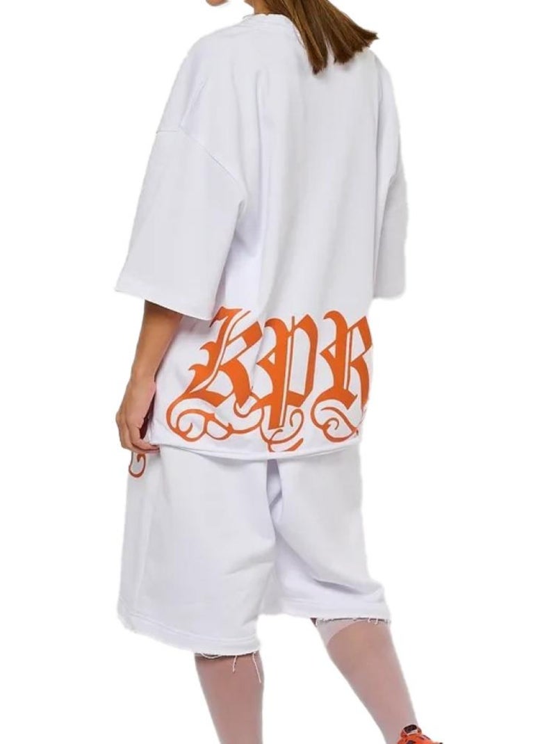 T-Shirt Branco Kaporal VORBOH para Homem Branco - Kiabi