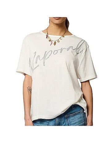 T-Shirt Branco Kaporal VORD para Mulher
