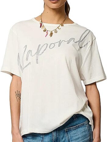 T-Shirt Branco Kaporal VORD para Mulher