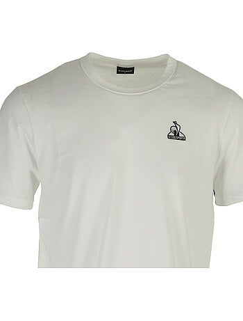 T-shirt branco le coq sportif heritage n°1 para homem
