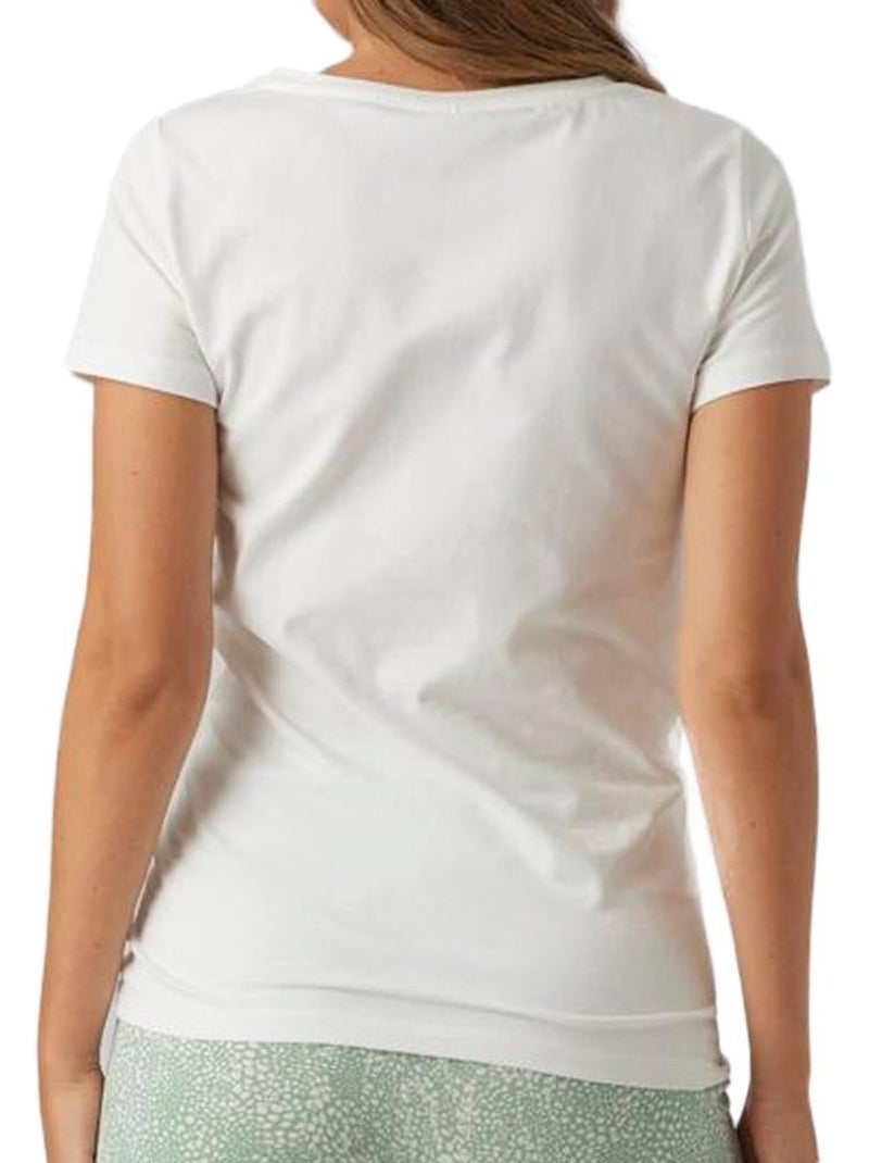 T-shirt Branco Mamalicious Feliz para Mulher Branco - Kiabi