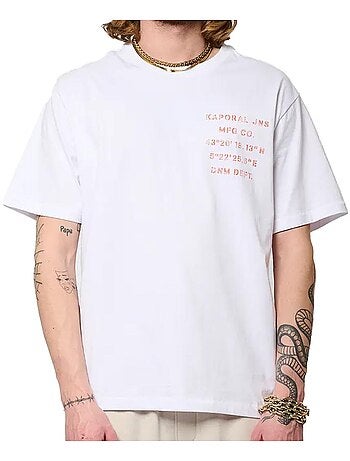 T-Shirt Branco Masculino Kaporal BARKH