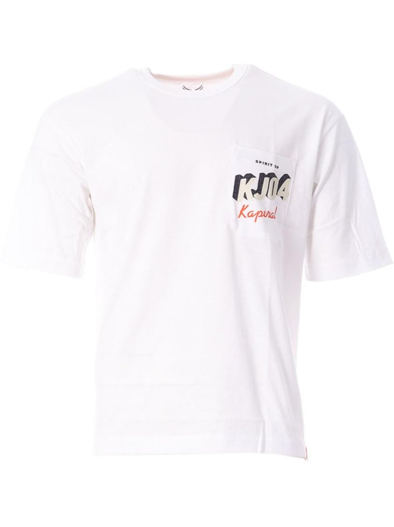 T-Shirt Branco Masculino Kaporal BAXH Branco - Kiabi