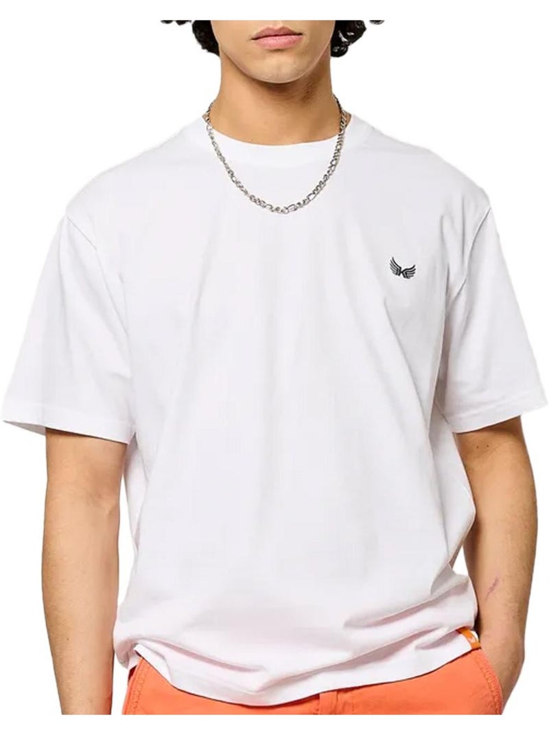 T-shirt branco masculino kaporal jally Branco - Kiabi
