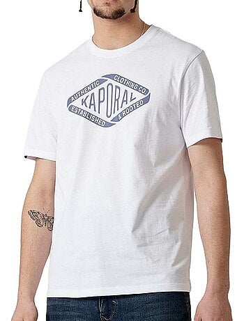 T-Shirt Branco Masculino Kaporal RAZ23