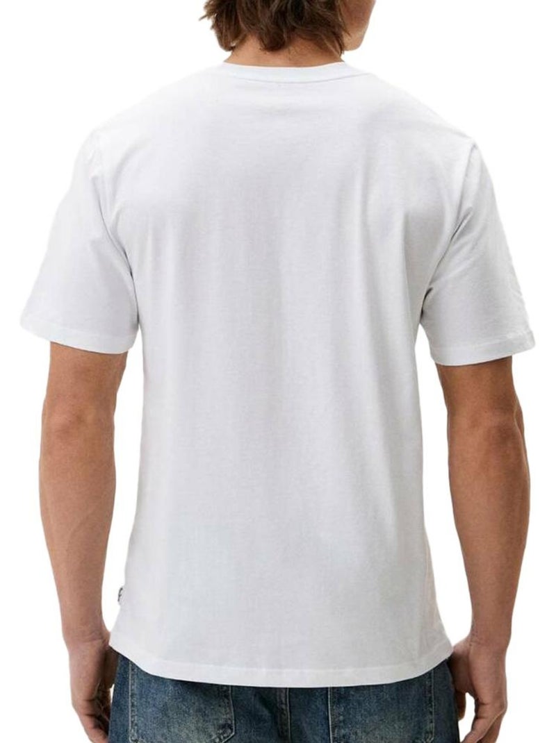 T-shirt Branco Masculino Pepe Jeans Clifton Branco - Kiabi