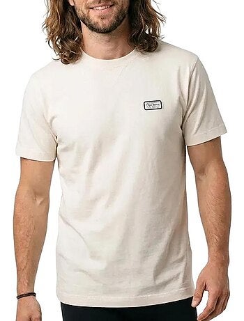 T-shirt branco masculino pepe jeans joaquin