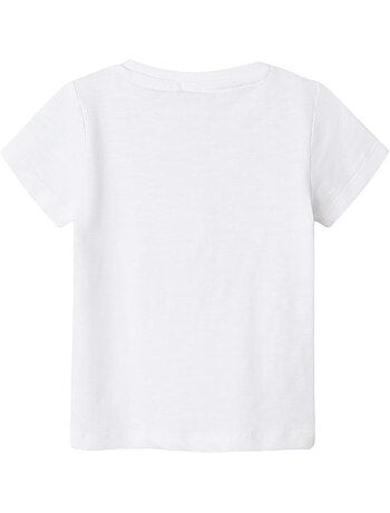 T-shirt Branco Menina Name It Jeanette