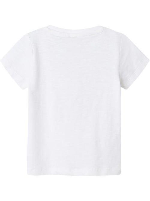 T-shirt Branco Menina Name It Jeanette - Kiabi
