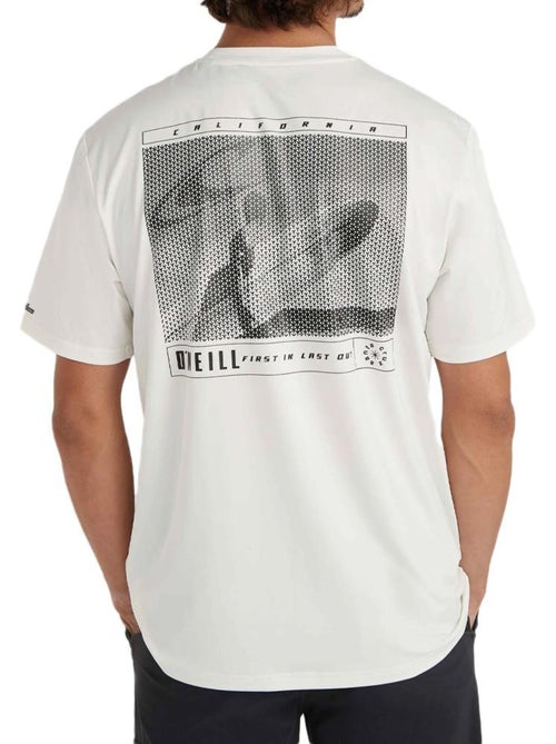 T-Shirt Branco O'Neill Polygienes para Homem - Kiabi