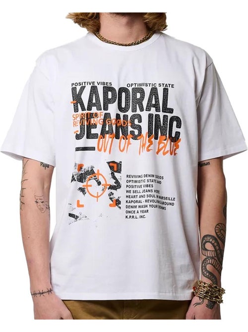 T-shirt branco para homem kaporal belem - Kiabi T-shirt branco para homem kaporal belem - Kiabi