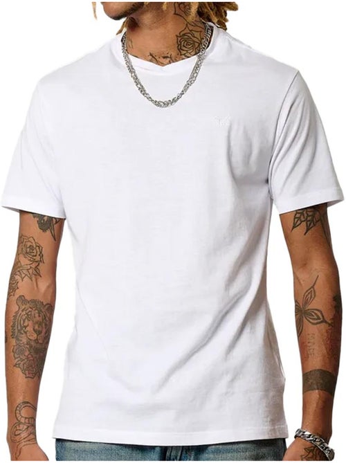 T-shirt branco para homem kaporal pacco25em11 - Kiabi T-shirt branco para homem kaporal pacco25em11 - Kiabi