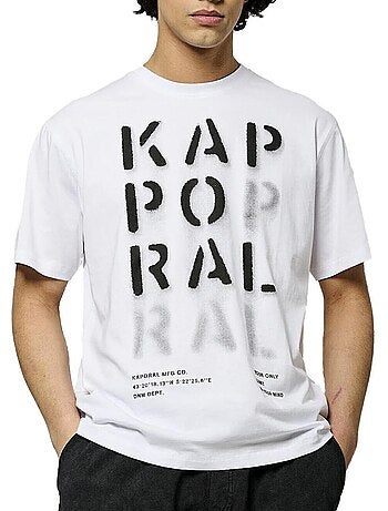 T-shirt Branco para Homem Kaporal Tibom