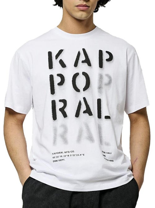 T-shirt Branco para Homem Kaporal Tibom - Kiabi T-shirt Branco para Homem Kaporal Tibom - Kiabi