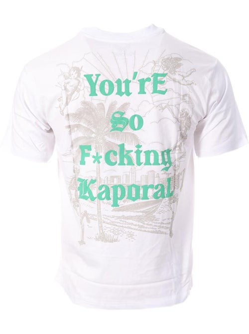 T-Shirt Branco para Homem Kaporal TORINH25M11 - Kiabi T-Shirt Branco para Homem Kaporal TORINH25M11 - Kiabi