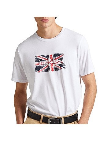 T-shirt Pepe Jeans Clag para Homem Azul Marinho