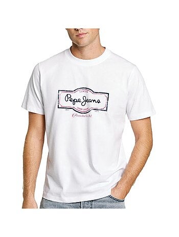 T-shirt Branco para Homem Pepe Jeans Daxton
