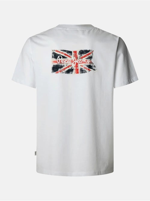 T-shirt Branco para Homem Pepe Jeans Dulwich - Kiabi