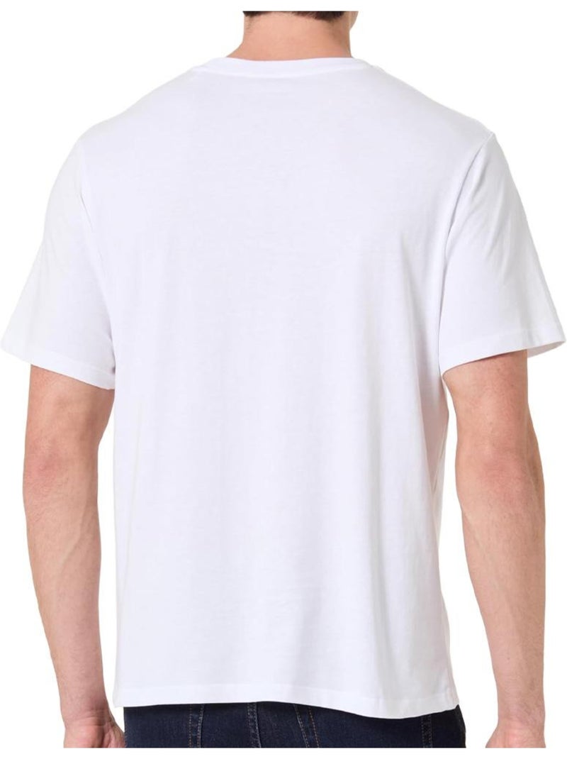T-Shirt Branco para Homem Pepe Jeans Pjl M NdS Branco - Kiabi