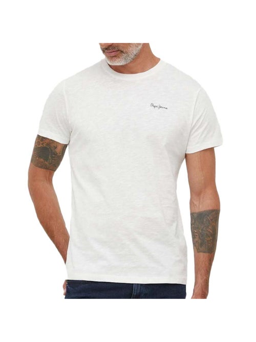 T-shirt Branco para Homem Pepe Jeans Wiltshire - Kiabi