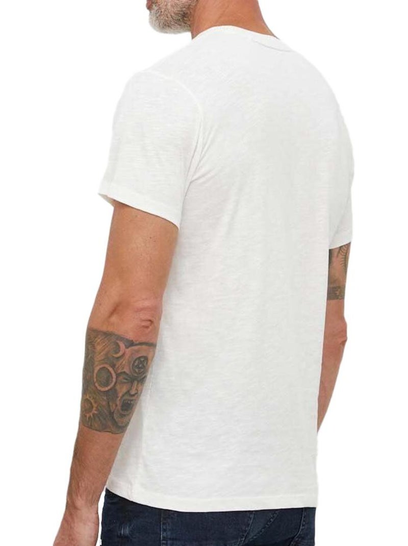 T-shirt Branco para Homem Pepe Jeans Wiltshire Branco - Kiabi