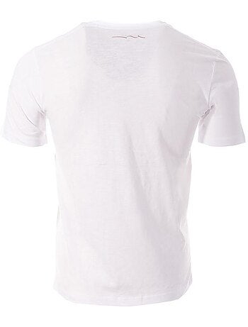 T-shirt branco para homem teddy smith gildas