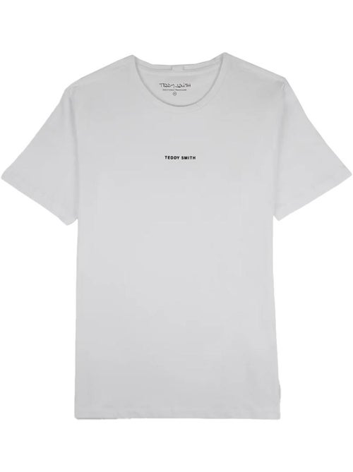 T-shirt Branco para Homem Teddy Smith Soy - Kiabi