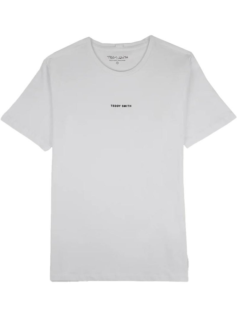 T-shirt Branco para Homem Teddy Smith Soy Branco - Kiabi