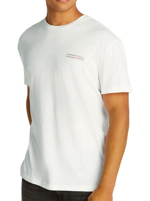T-Shirt Branco para Homem Tommy Hilfiger DM0DM21303 - Kiabi