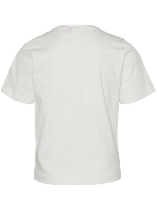 T-shirt branco para menina vero moda frey - Kiabi T-shirt branco para menina vero moda frey - Kiabi