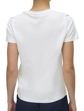 T-shirt Branco para Mulher Vero Moda Silja Francis