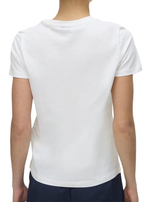 T-shirt Branco para Mulher Vero Moda Silja Francis - Kiabi T-shirt Branco para Mulher Vero Moda Silja Francis - Kiabi