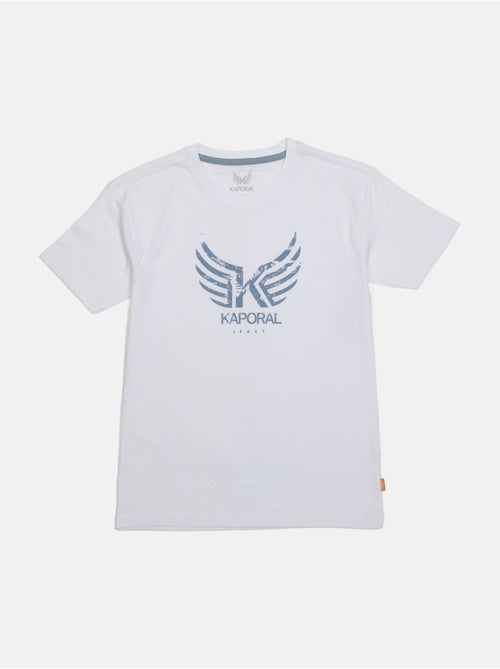 T-shirt Branco para Rapaz Kaporal OLLIEE - Kiabi T-shirt Branco para Rapaz Kaporal OLLIEE - Kiabi