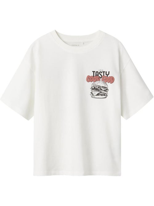 T-shirt Branco para Rapaz Name It Mtibilbo - Kiabi T-shirt Branco para Rapaz Name It Mtibilbo - Kiabi