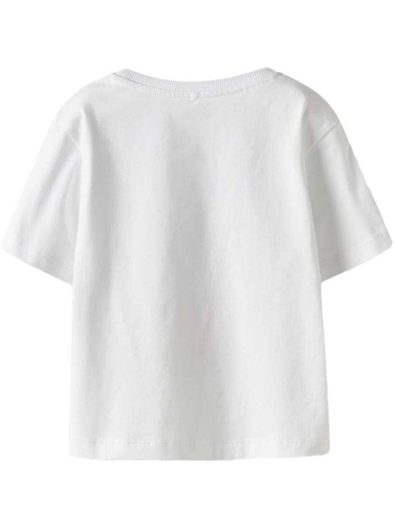T-Shirt Branco para Rapaz Name it Vanyo Branco - Kiabi