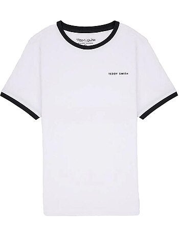 T-shirt teddy smith para rapaz, azul-marinho - 61007493d